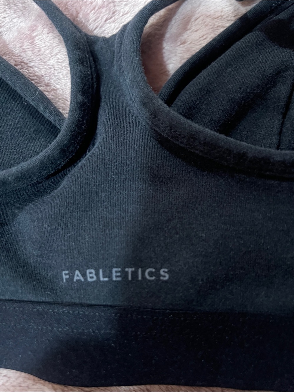 Fabletics Black Wirefree Sports Bralette - Picture 5 of 7